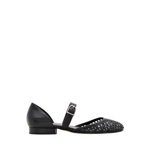 Durazzi Milano Perforated Net Ballerinas - NWT